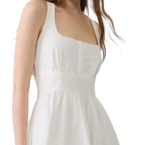 Vestido Stradivarius corto Globo Popelín