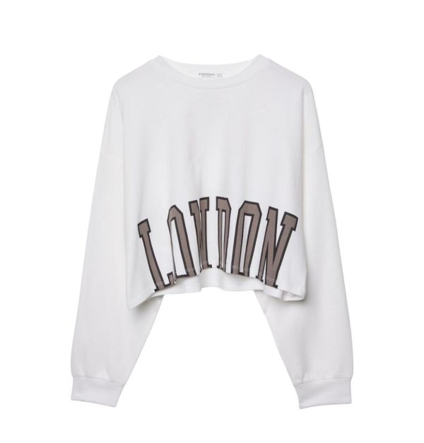 Camiseta crop london - Imagen 2