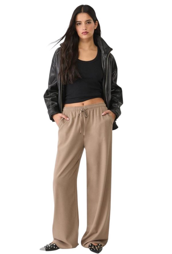 Pantalón largo fluido vestir