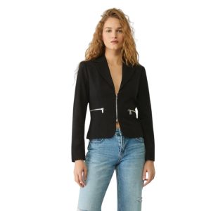 Americana regular fit cremallera
